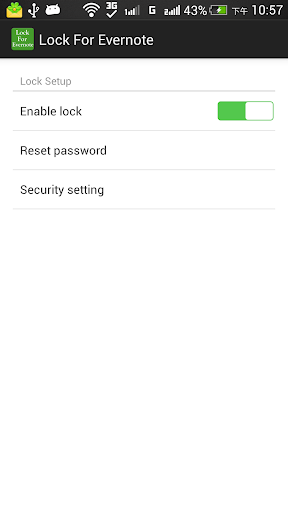 Lock For Evernote