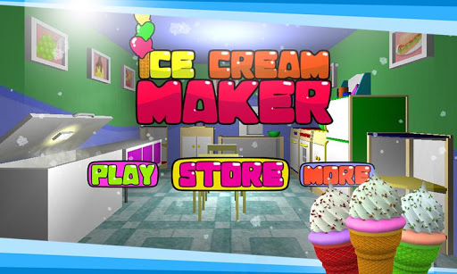 Ice Cream Maker– 3D Cooking