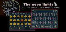 Neon Theme for keyboard Emoji APK