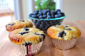 Buttermilk Blueberry Muffins