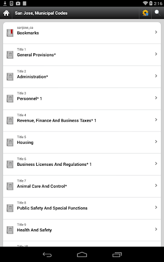 【免費書籍App】San Jose, Municipal Code-APP點子