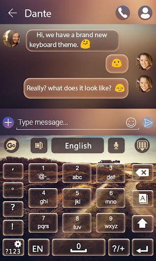 Zack GO Keyboard Theme Emoji