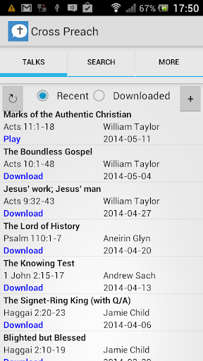 CrossPreach: Sermon downloader