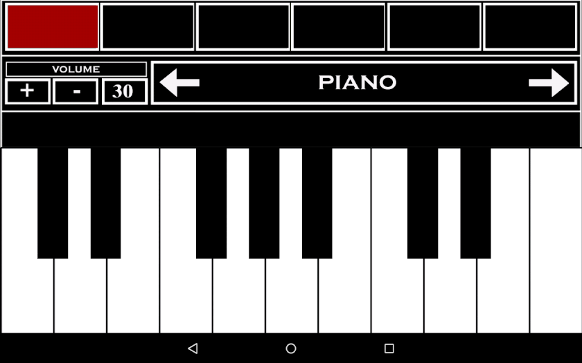 Virtual Piano Keyboard Screen 2