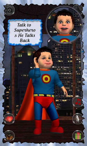 Talking Superhero