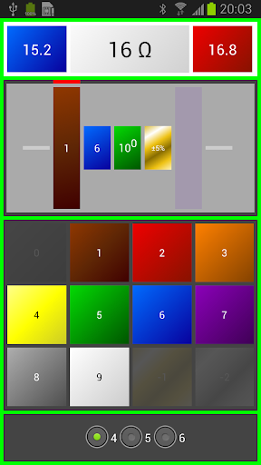 Resistor Color Code Ohm Calcul