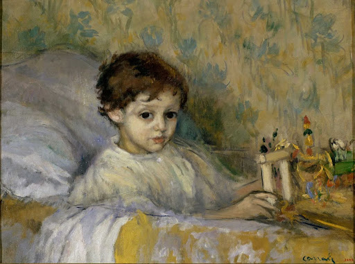 Sick Child (Octavi, the artist's son)
