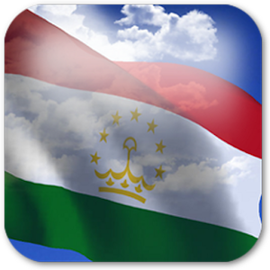 3D Tajikistan Flag