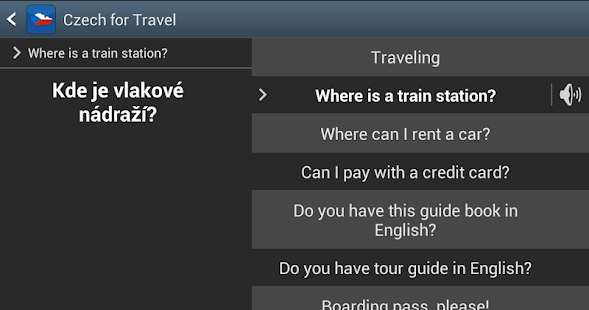 Czech for Travel Screenshots 4