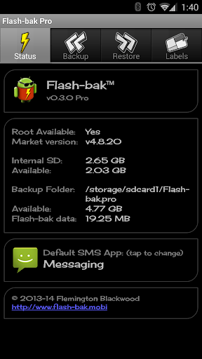 Flash-bak Pro Backup Restore