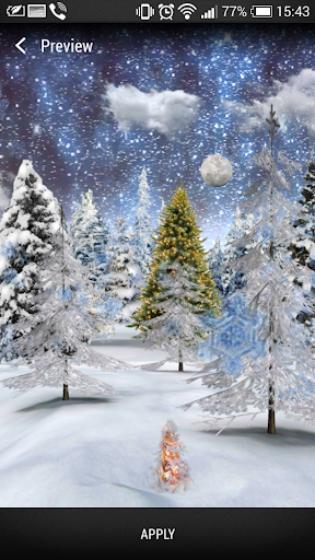 Free 3D Winter forest