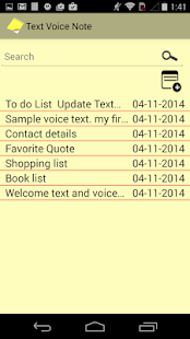 Text Voice Notepad Screenshots 0