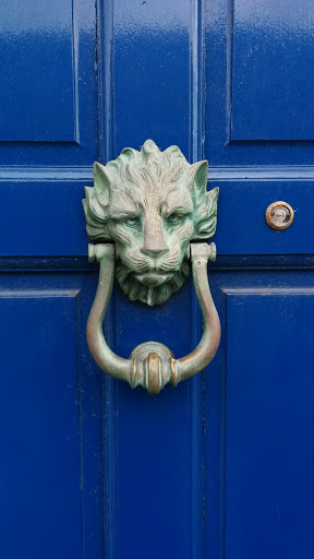 Lion on the Door