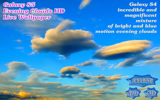免費個人化App|Galaxy S5 Evening Clouds 3D|阿達玩APP
