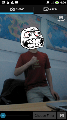 Rage Face Photo