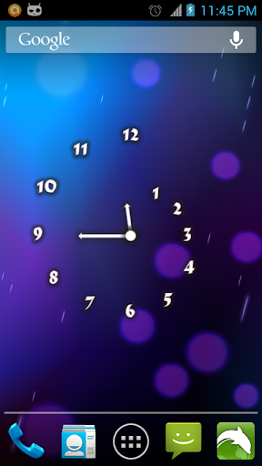 免費下載個人化APP|Analog Clock Neon Spiral Theme app開箱文|APP開箱王