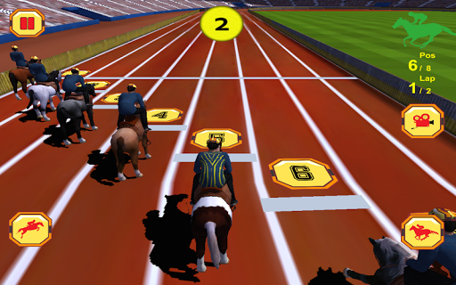 【免費賽車遊戲App】Horse Racing 3D 2015 Free-APP點子