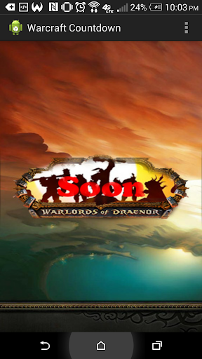 Warcraft WOD Countdown