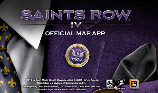 Saints Row 4 Official Map App