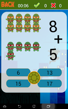 Math Game of Turtles Ninjaのおすすめ画像4