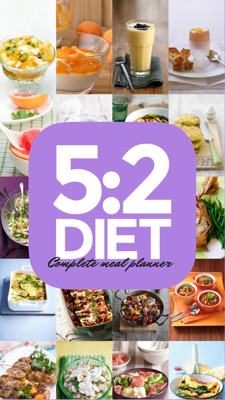 5:2 Diet Complete Meal Planner Screen 1