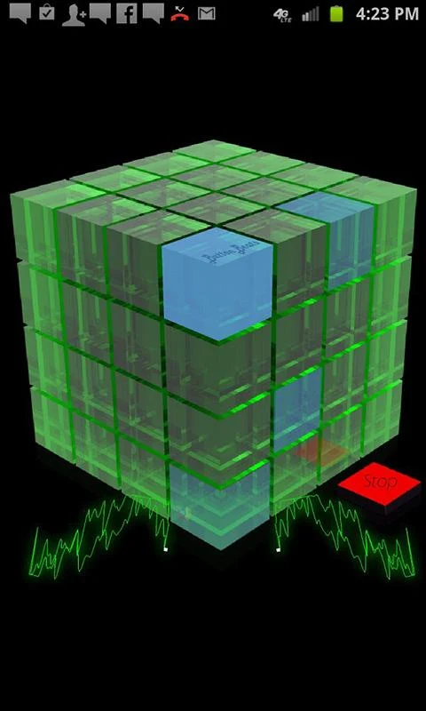 ButtonBass Dubstep Cube - screenshot