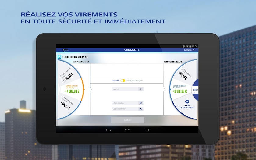 LCL Mes Comptes pour tablette Screen 3