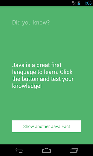 Java Facts