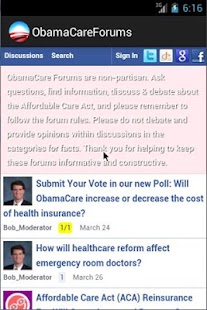 Free Obamacare Forums APK for Android