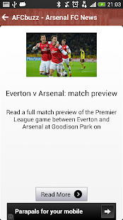 AFC Buzz - Arsenal FC News Screenshots 2