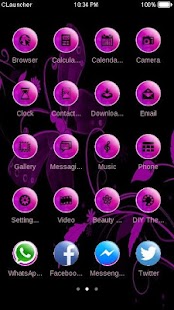 Fly Butterfly C Launcher Theme Screenshots 1
