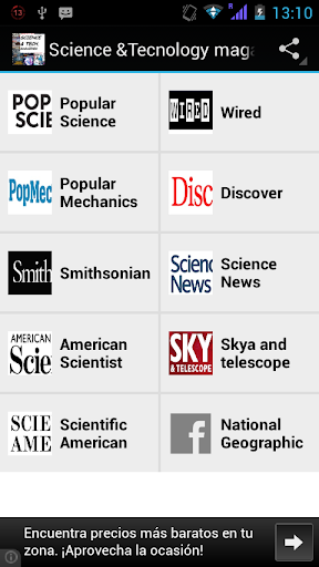 Science Technology magazines