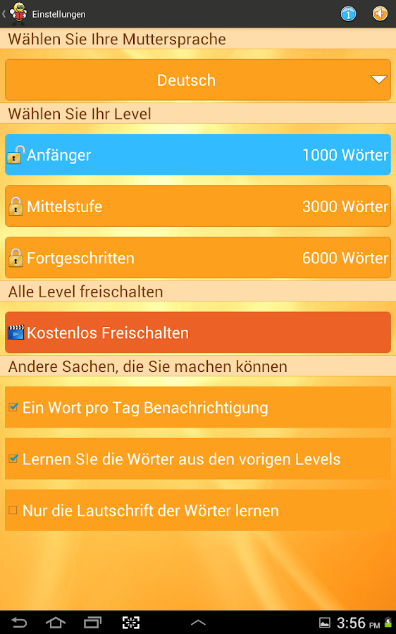 Japanisch Lernen 6000 Wörter - screenshot