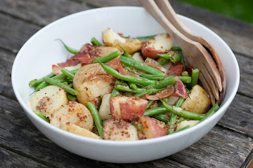 Warm Potato Green Bean Salad