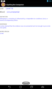 A Spelling Bee Companion Screenshots 6