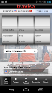 Travisa Visa Screenshots 0