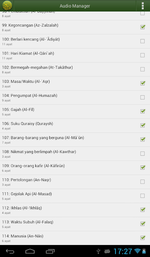 Al'Quran Bahasa Indonesia - screenshot