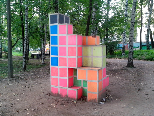 Скульптура Кубики