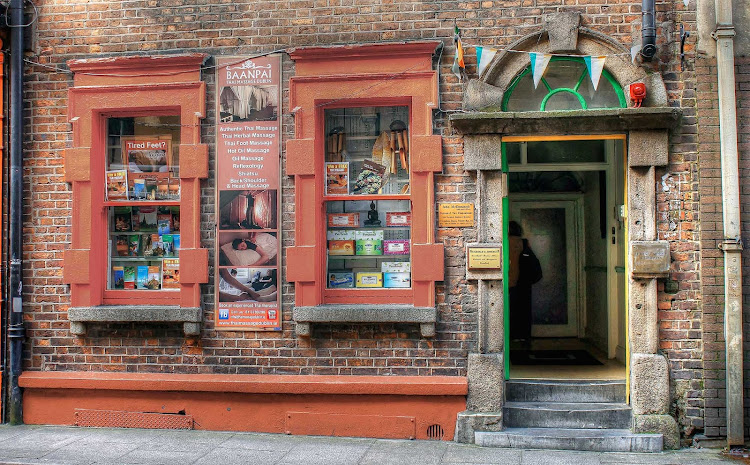 Temple Bar in Dublin, Ireland.