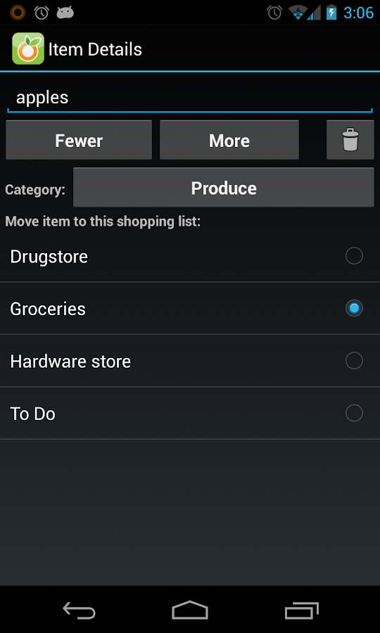 Our Groceries Shopping List Android Apps on Google Play