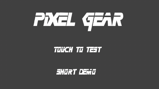Pixel Gear - Demo
