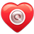 Love and be loved. Selfies. mobile app icon