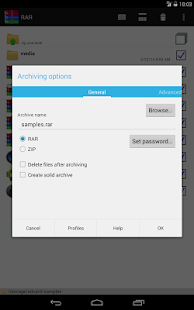RAR for Android - screenshot thumbnail