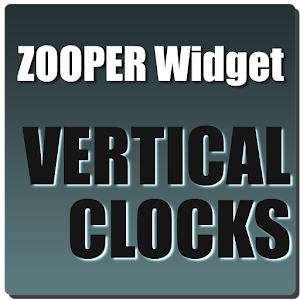Vertical Clocks Zooper Theme.apk 1.01