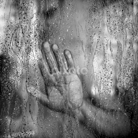 Wet by Georgios Kalogeropoulos - Black & White Abstract