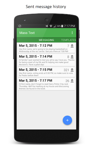 【免費通訊App】Mass Text-APP點子