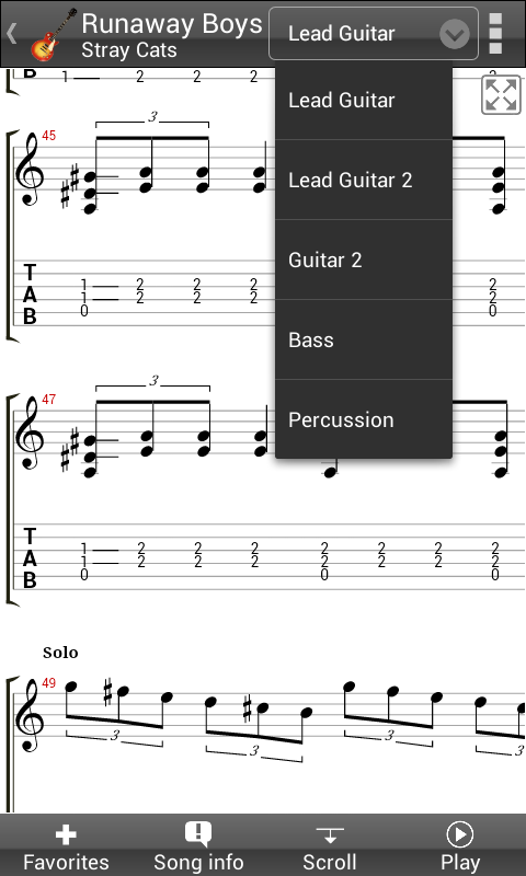 GuitarTab - Tabs and chords - Android Apps on Google Play