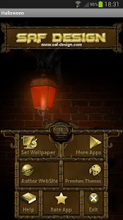 download Next Launcher Halloween Theme free