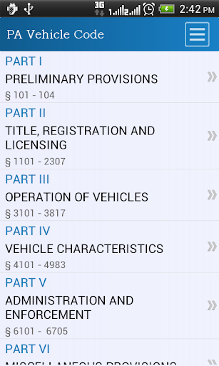 Pennsylvania Vehicle Code