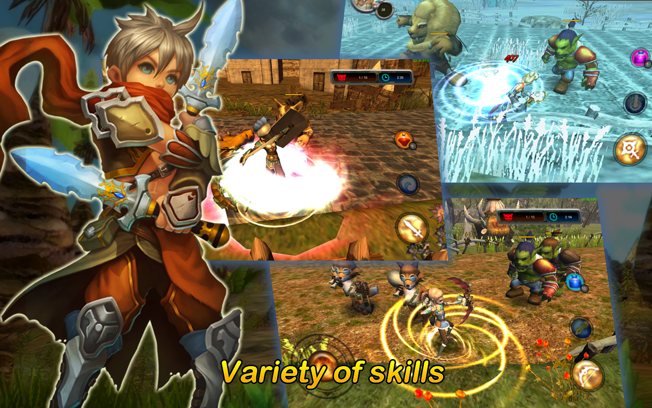 ★ 3D MO RPG Heaven Sword II  ★ - screenshot